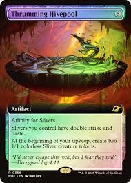 Thrumming Hivepool (Extended Art) 0356 EOE Foil T