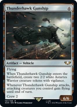Thunderhawk Gunship - Universes Beyond: Warhammer 40,000 (40K)