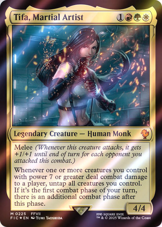 Tifa, Martial Artist 0225 Surge Foil FIC