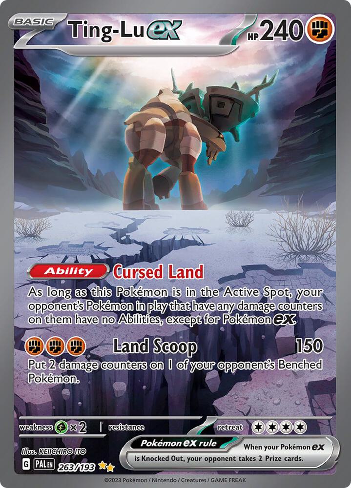 Ting-Lu ex - 263/193 - SV02: Paldea Evolved (PAL)