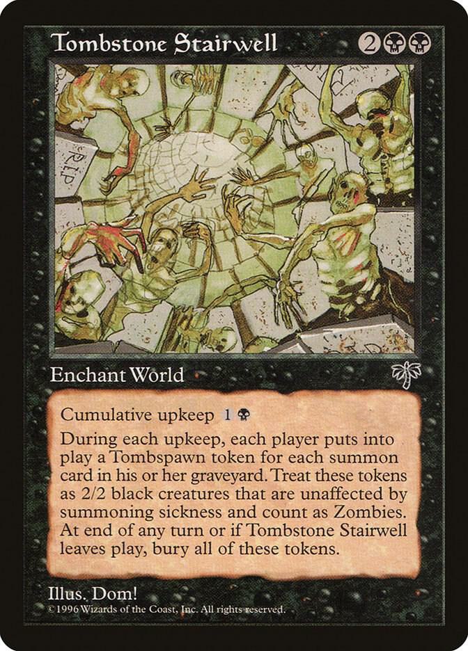 Tombstone Stairwell MIrage MTG