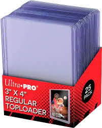 Ultra Pro 3x4 Toploader Pack (25 ct)