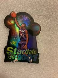 Tracy McGrady Die-Cut 2001 Stardate #10