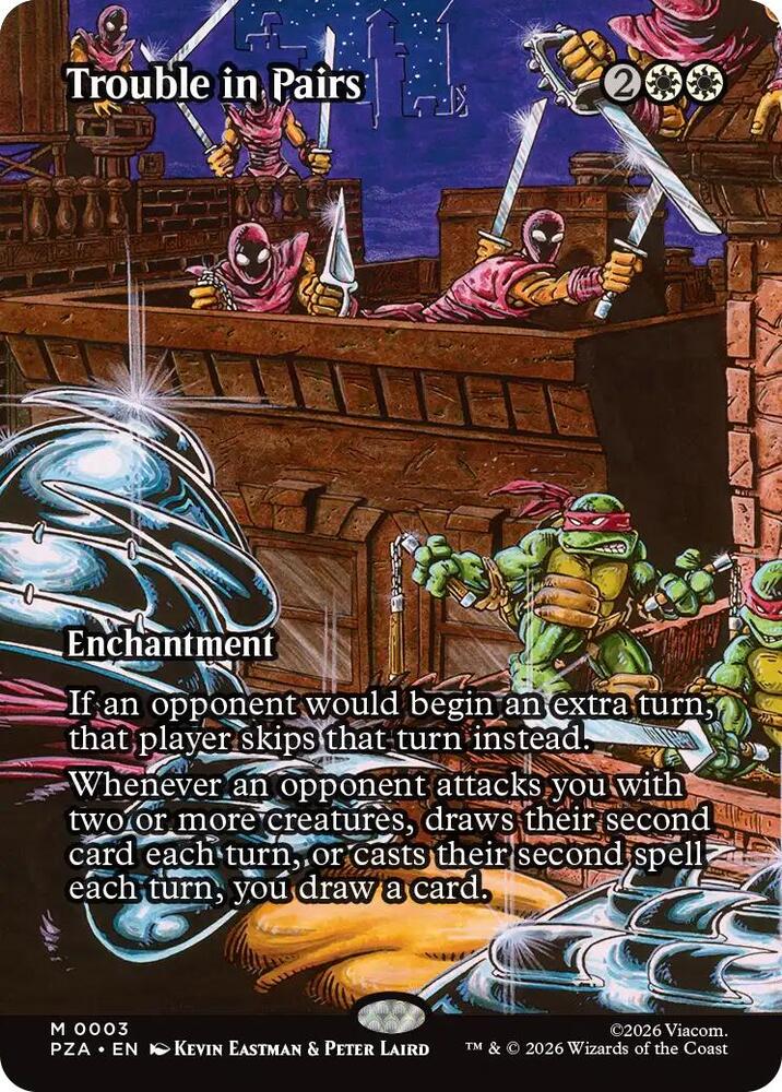 Trouble in Pairs (Borderless) - Teenage Mutant Ninja Turtles Source Material (PZA) 0003
