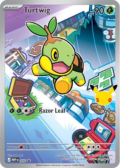 Turtwig MEP 040 Promo