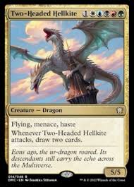 Two-Headed Hellkite Extended Art DMC 090