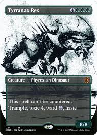 Tyrranax Rex 314 Borderless Foil ONE