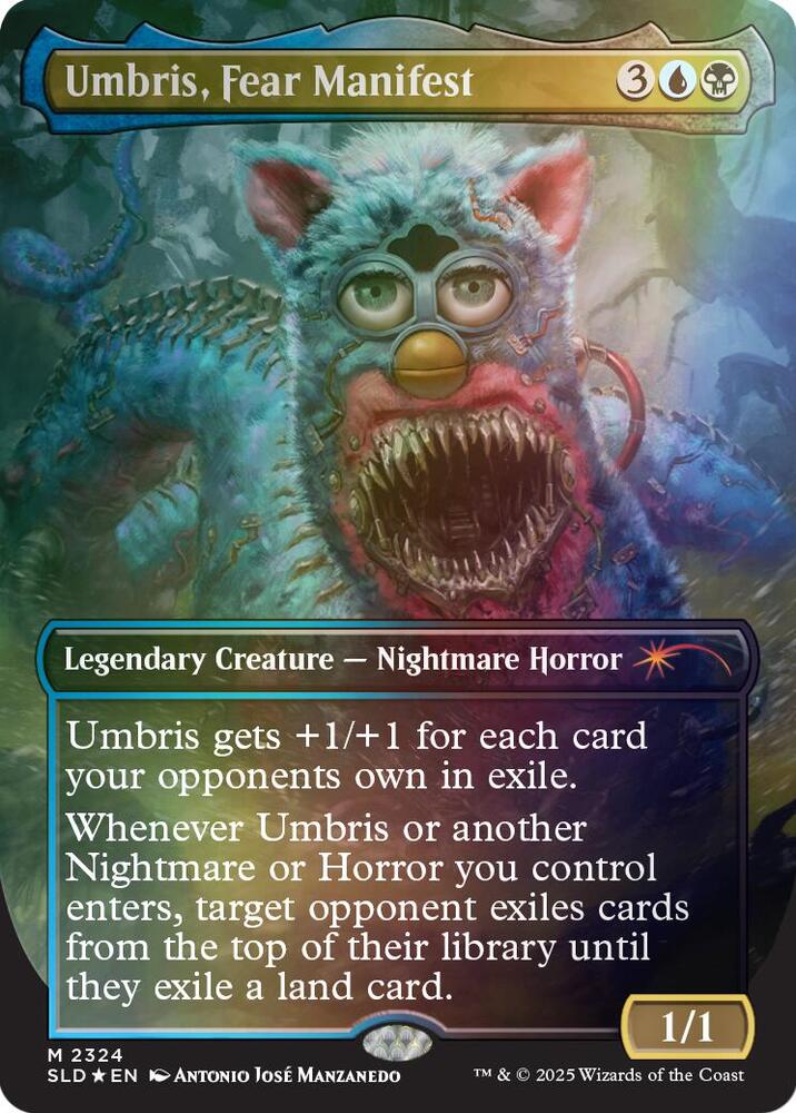Umbris, Fear Manifest SLD 2324 Rainbow Foil