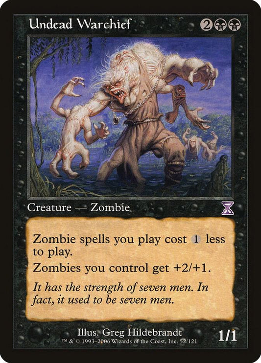 Undead Warchief - Timeshifted (TSB) 52/121