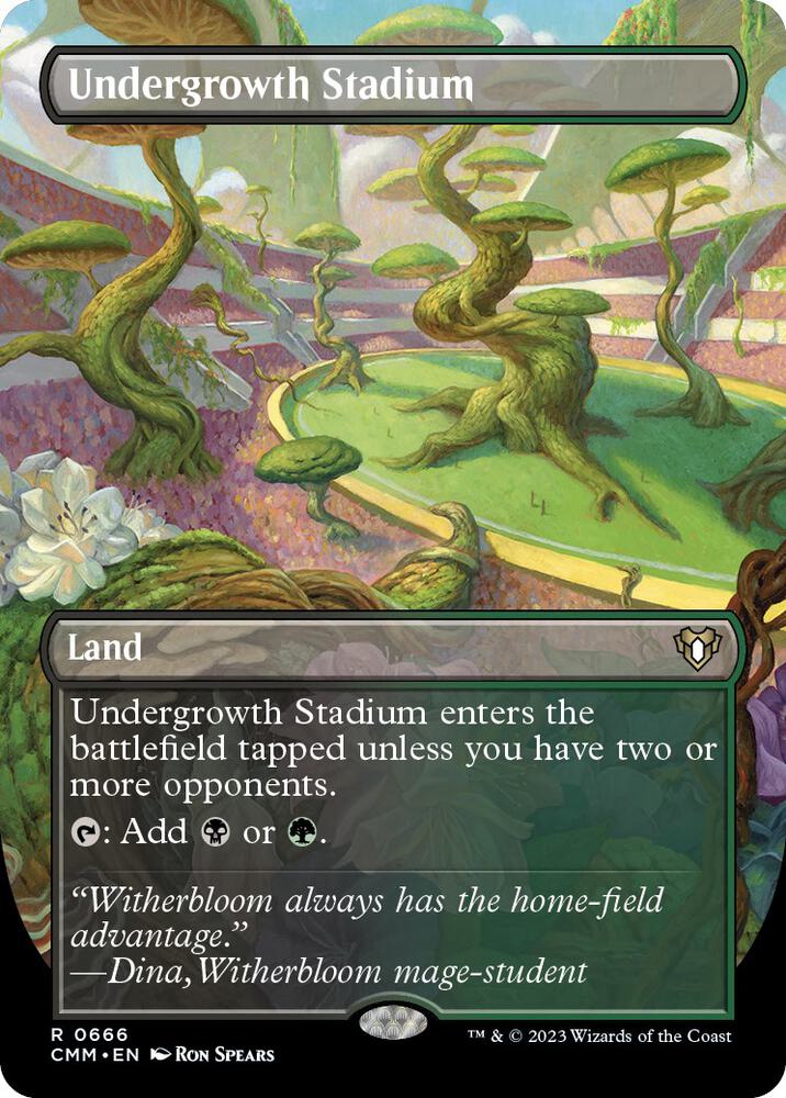 Undergrowth Stadium Borderless Foil 0666 CMM