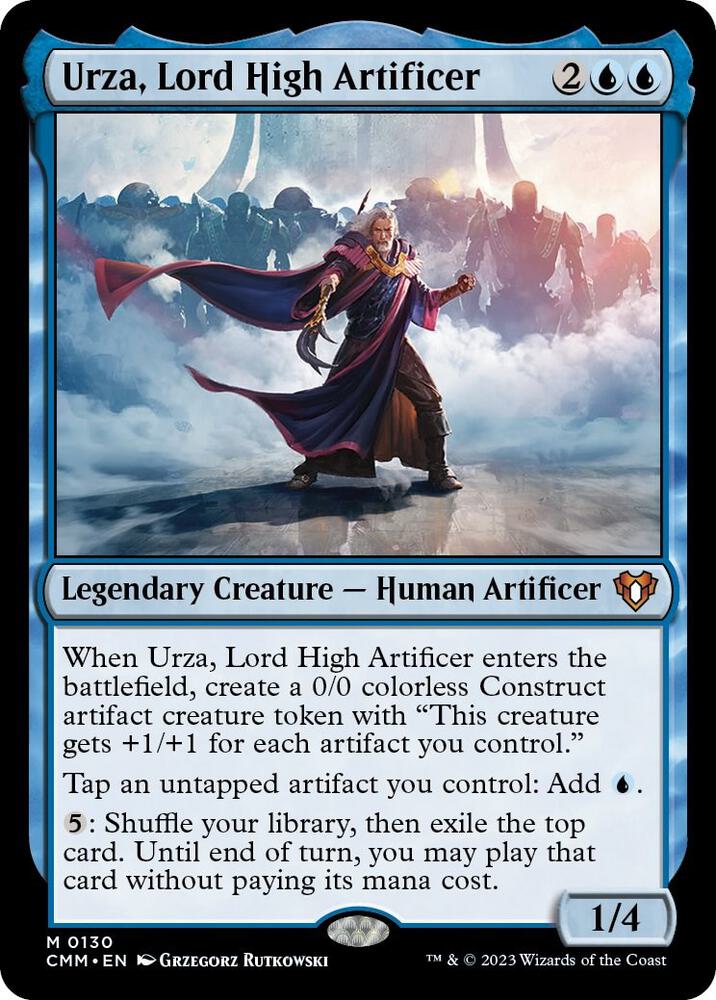 Urza, Lord High Artificer CMM 0130