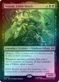 Venom, Eddie Brock Foil 0012 SPE