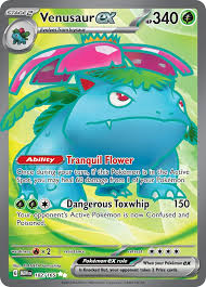 Venusaur EX 182/165 151
