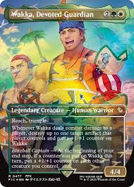 Wakka, Devoted Guardian (Borderless) (Chocobo Track Foil) [FIC - 477].