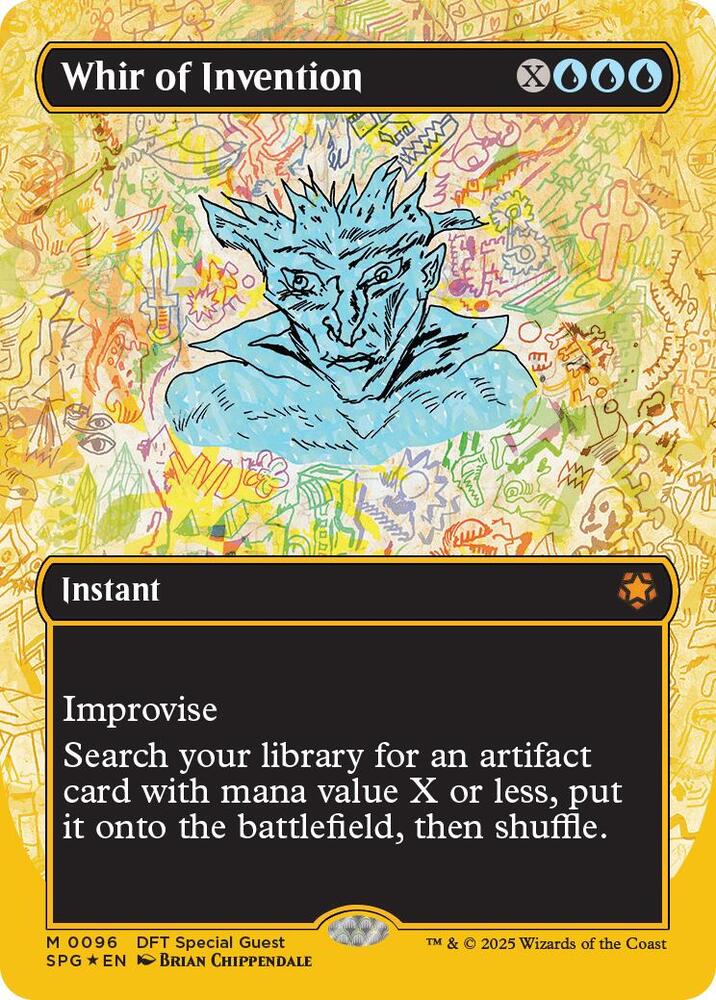 Whir of Invention (Borderless First-Placd Foil)