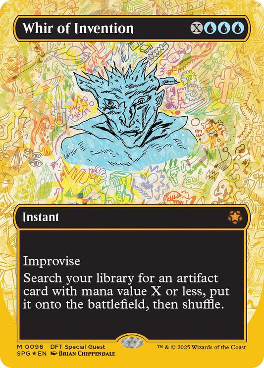 Whir of Invention (Borderless First-Placd Foil)