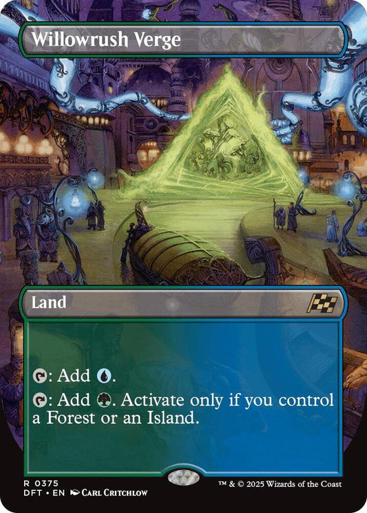 Willowrush Verge (Borderless) R0375 DFT FOIL