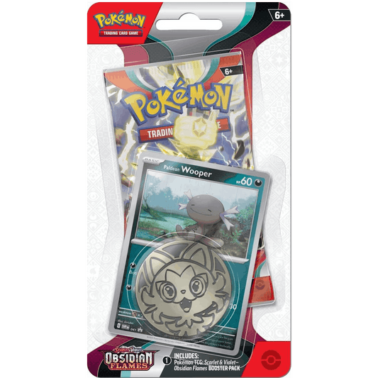 Obsidian Flames Einzelpackung Blister [Paldean Wooper]