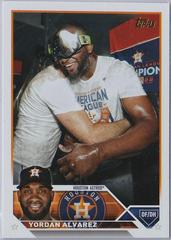 Yordan Alvarez [Golden Mirror SSP Variation] #181 2023 Topps