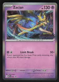 Zacian Pre-release Staff Promo 015