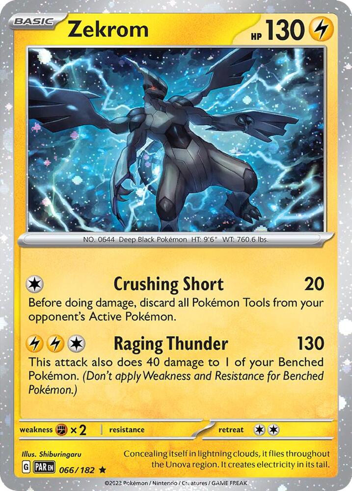 Zekrom - 066/182 (Cosmos Holo) - Miscellaneous Cards & Products (MCAP)