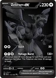 Zekrom Ex 172/086 BLK