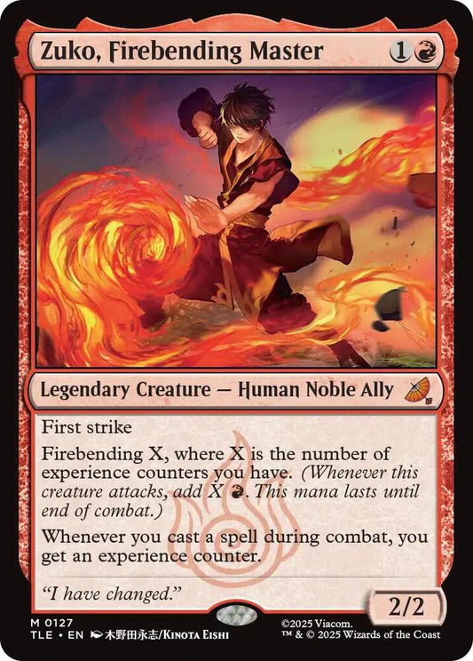 Zuko, Firebending Master - Avatar: The Last Airbender: Eternal-Legal (TLE) 01127